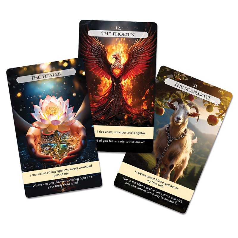 Narcissistic abuse recovery cards for moms